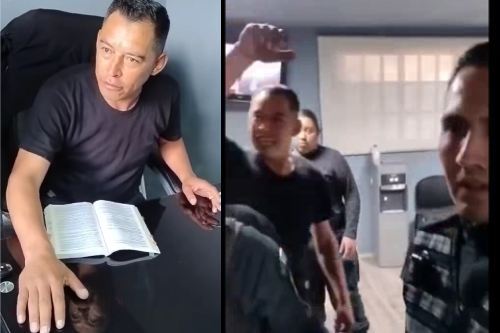 Comisario de Jilotzingo protagoniza video de abuso de poder